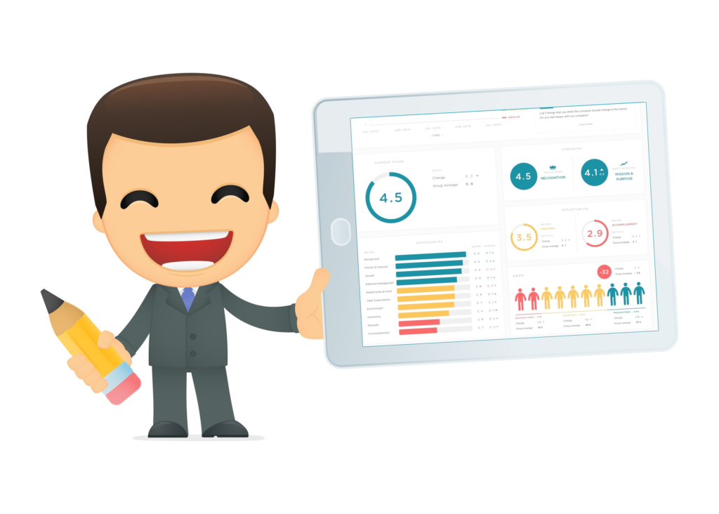 Performance reviews and feedback with powerful, simple and fast survey apps.